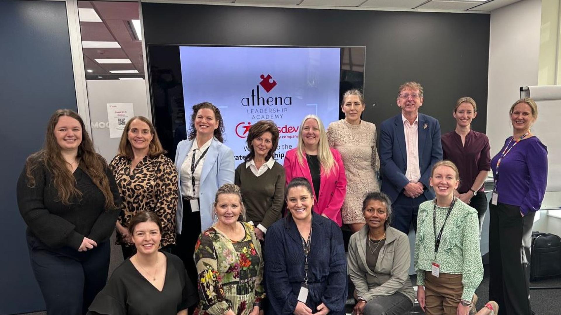 Women attending Athena Leadership Academy