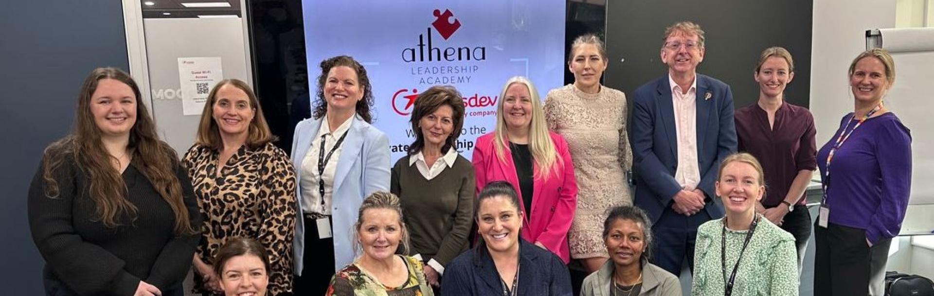 Women attending Athena Leadership Academy