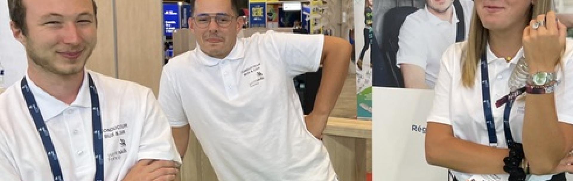 Deux conducteurs de Transdev brillent au Podium de World Skills DAVID, Kathy Responsable développement et projets 03.10.2023 CollaborateursImprimer l'articlePartager l'article ​William Pruvot et Maxime Zitter, conducteurs de Transdev,