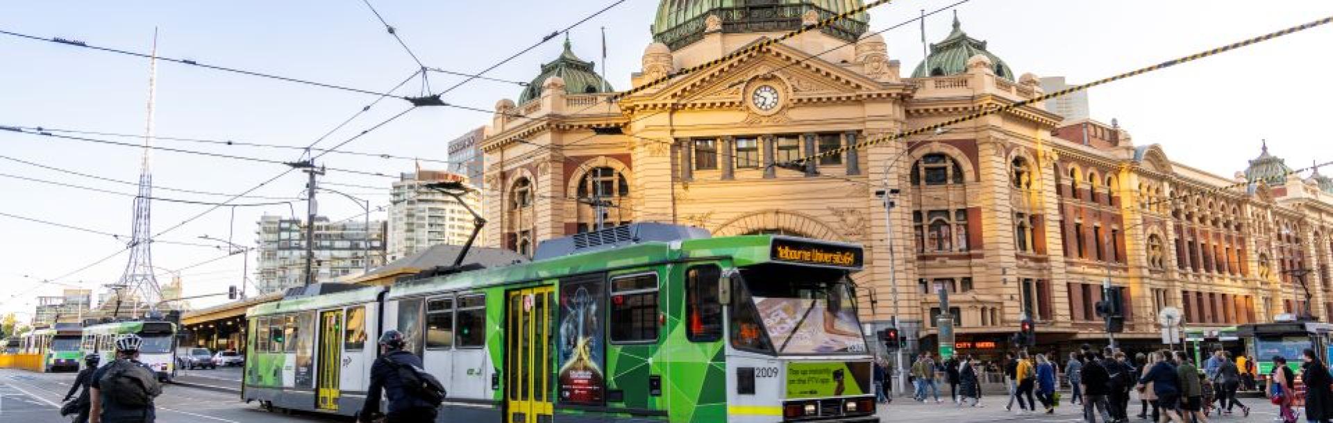 Yarra Trams Melbourne_Flinders Station