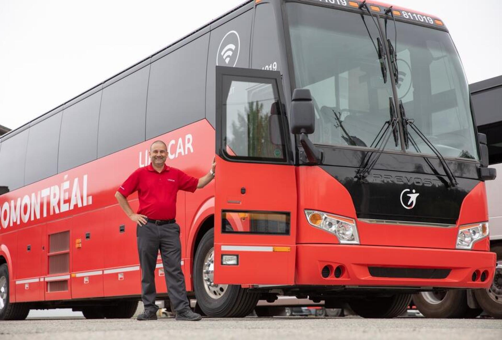 Canada - Sherbrooke - Conducteur d'autocar