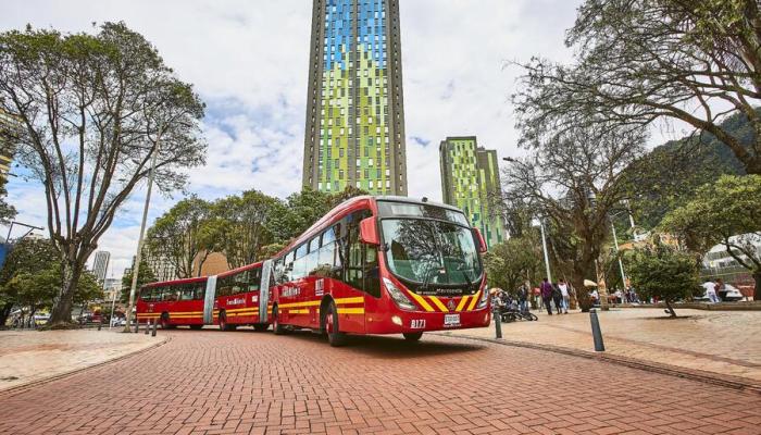 Colombia - Bogota Articulated bus -BHNS Transdev Group