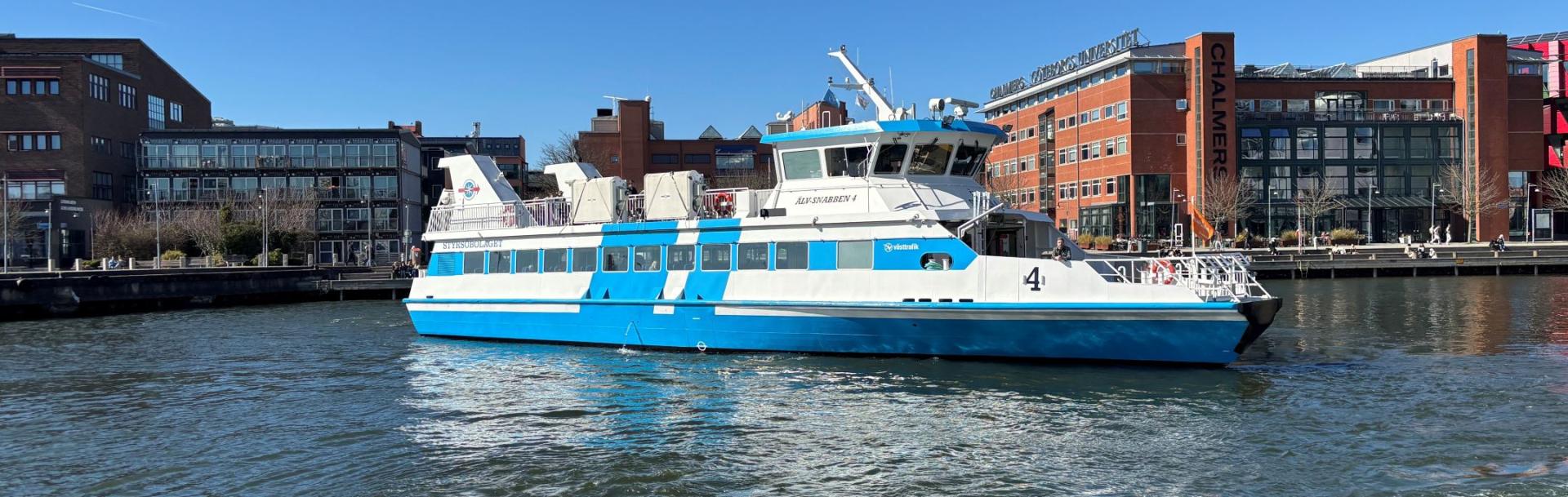 Ferry in Älvsnabben Sweden