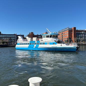 Ferry in Älvsnabben Sweden