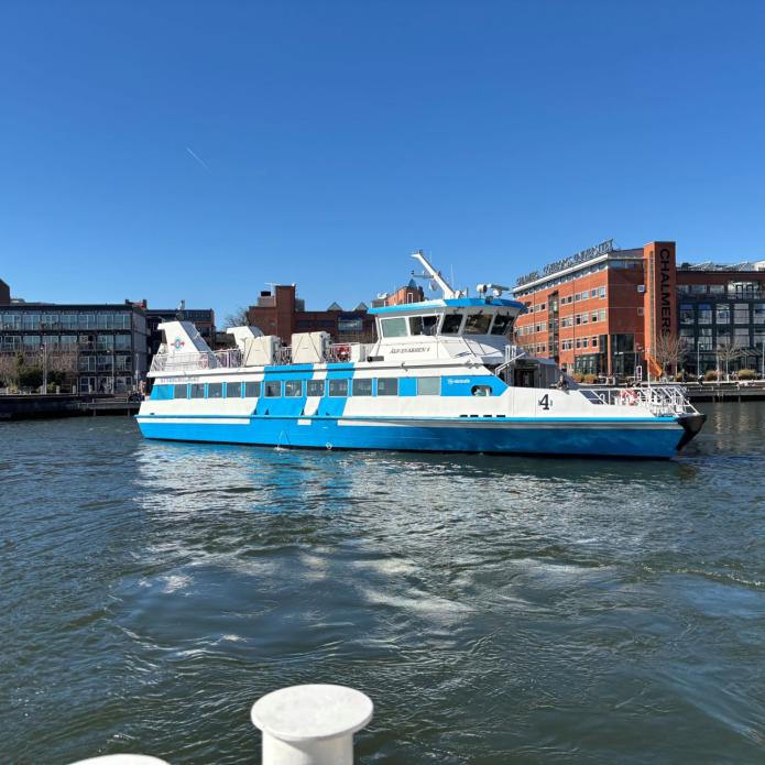 Ferry in Älvsnabben Sweden
