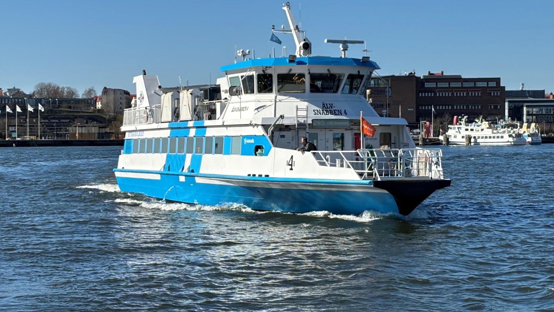Ferry in Älvsnabben Sweden