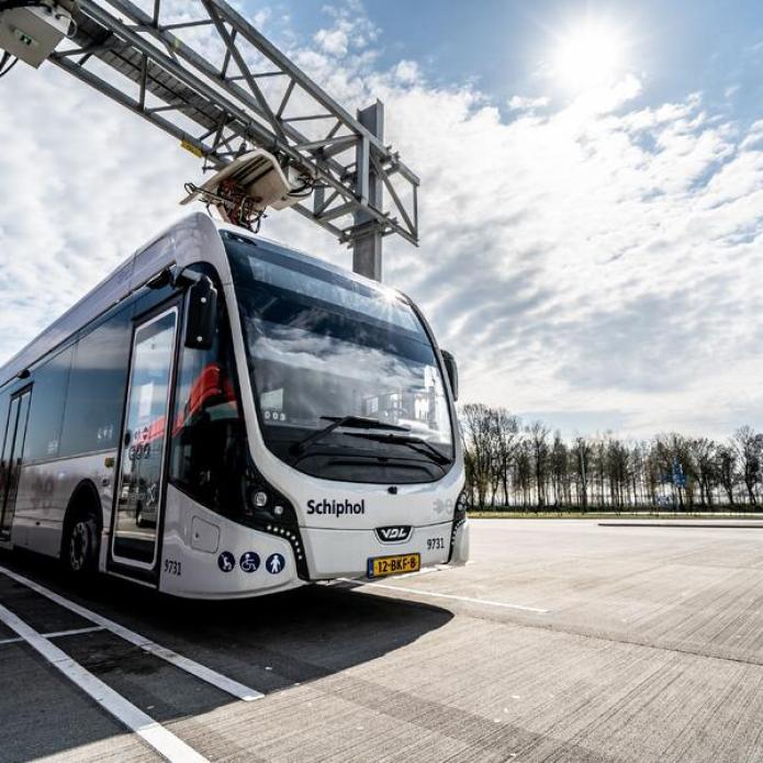 Netherlands Brabant Bravo electric bus rapid transit charging