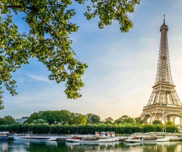 Paris Tour Eiffel et Seine