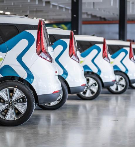 Taxis à Eindhoven aux Pays-Bas