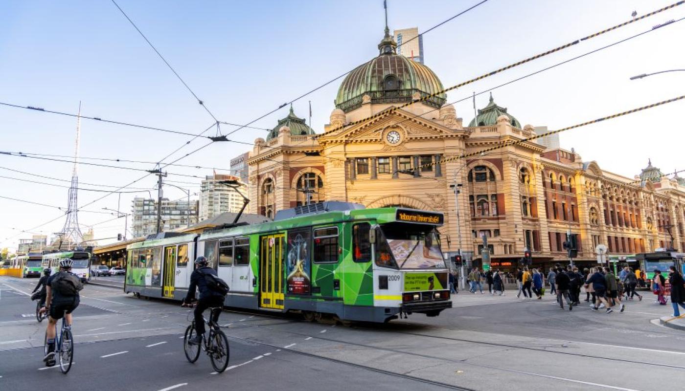 Tramway Yarra Trams Melbourne Australie