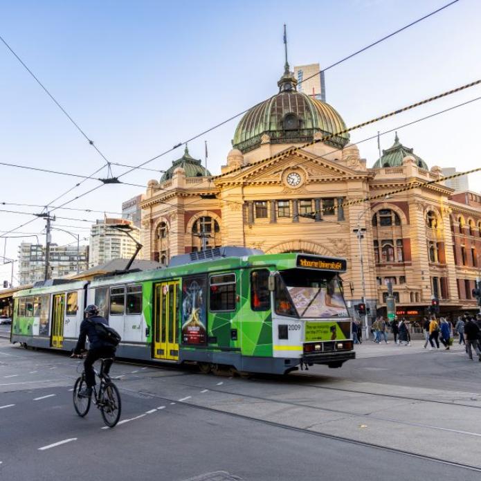 Tramway Yarra Trams Melbourne Australie