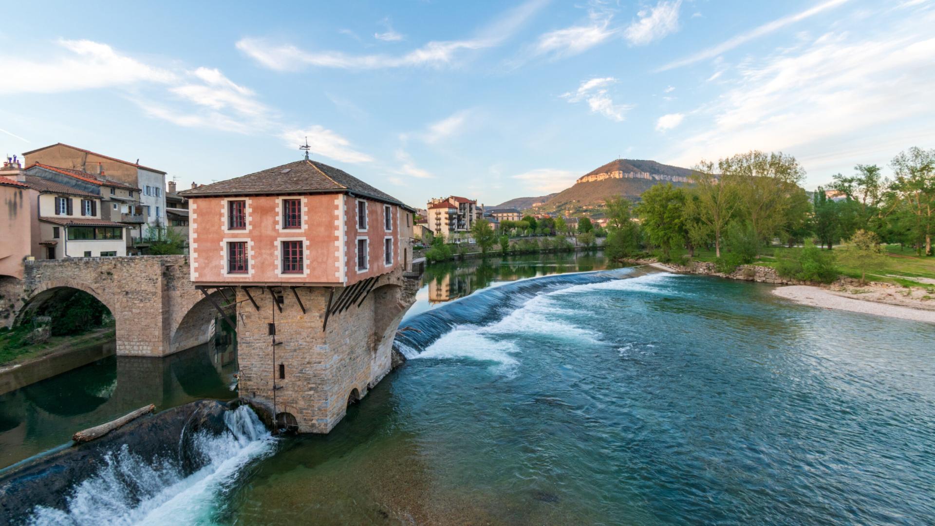 Barrage Millau Occitanie