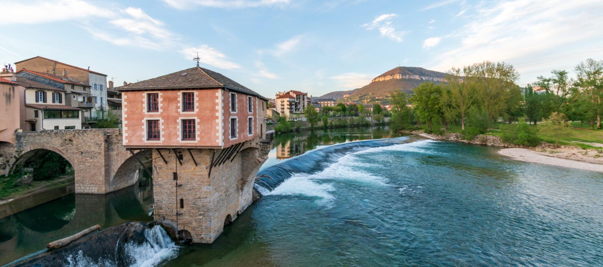 Barrage Millau Occitanie
