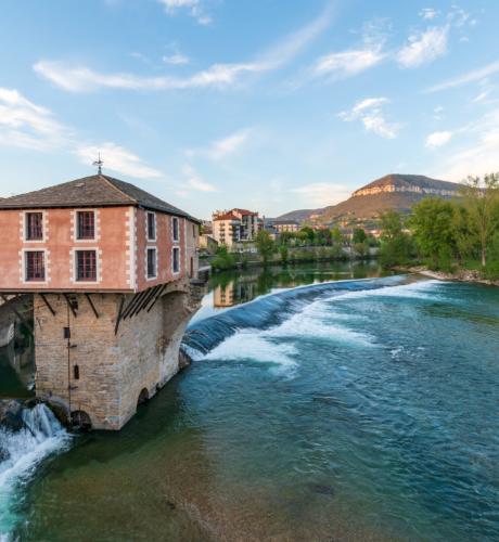 Barrage Millau Occitanie