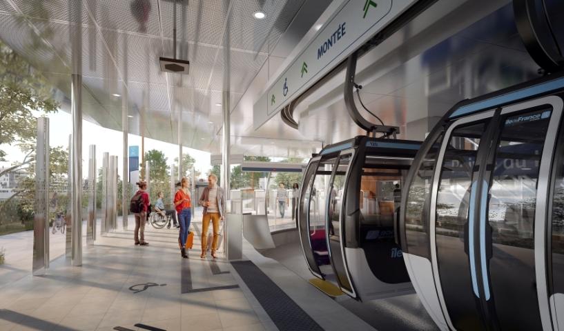 Câble C1 Station Créteil