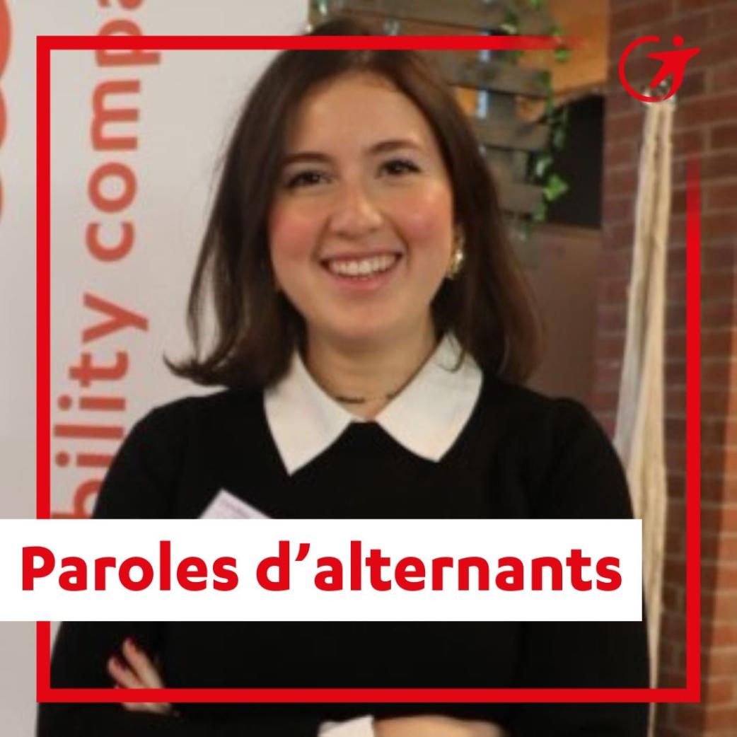 Maxine BECHARA, Ancienne Alternante, aujourd'hui en CDD Chargée de missions RH