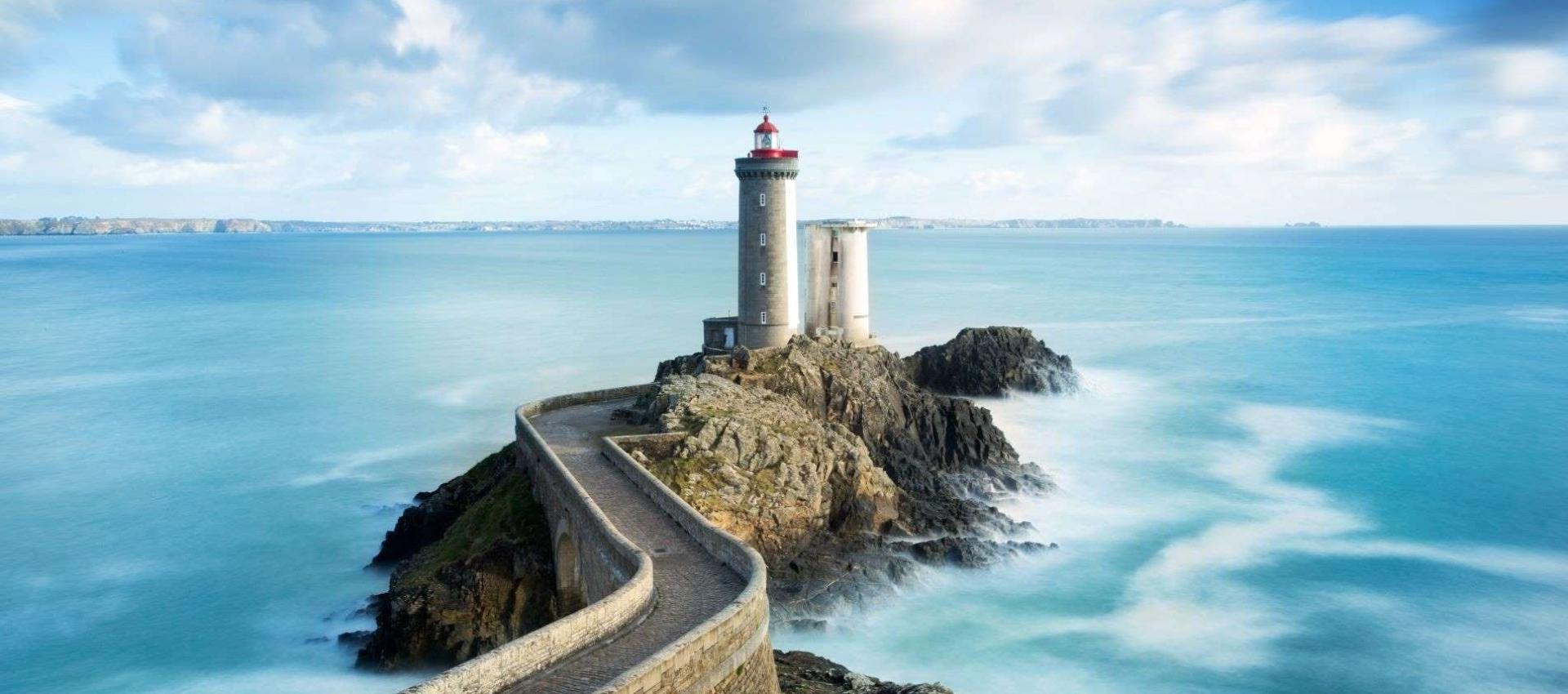Paysage Bretagne - mer - phare