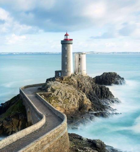 Paysage Bretagne - mer - phare