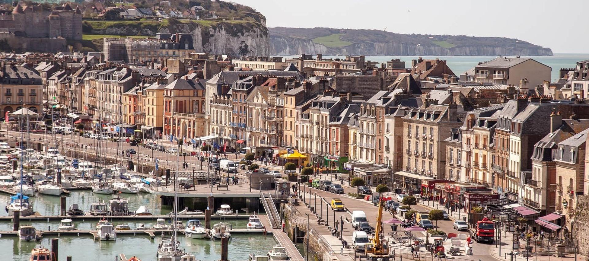 Paysage portuaire Normandie