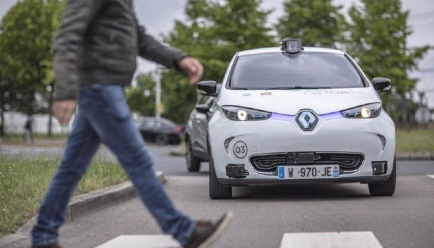 voiture autonome Transdev