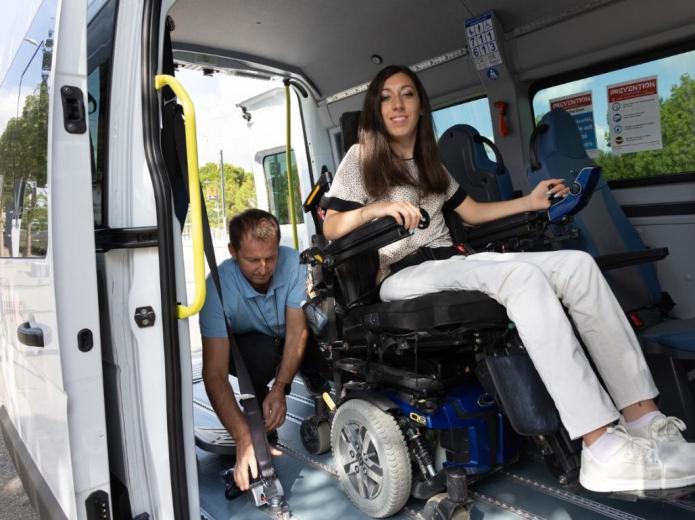 Transport de personnes à mobilité réduite TPMR Toulouse