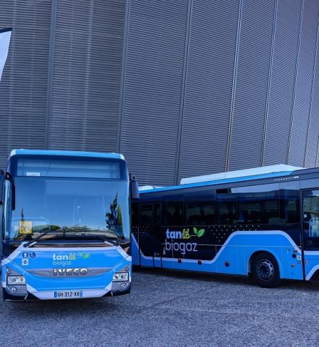 Car bleu Transdev Poitou-Charentes Niort