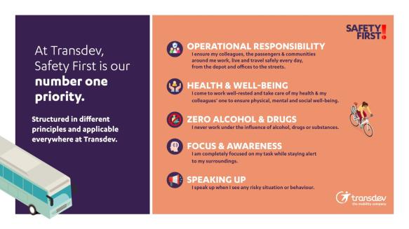 Principes de sécurité Transdev