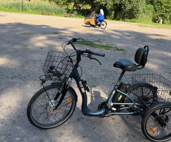 Les voisines à vélo