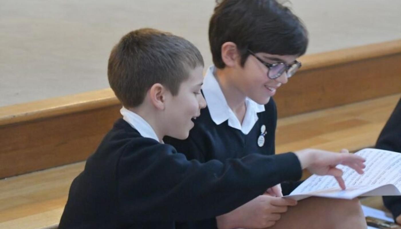 pueri cantores en stage