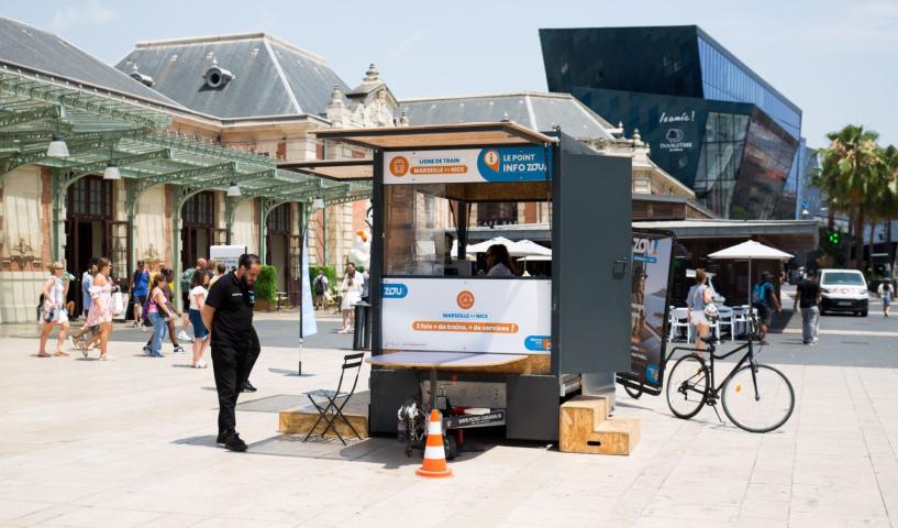 Région SUD - Nice - Promotion réseau zou TRSI