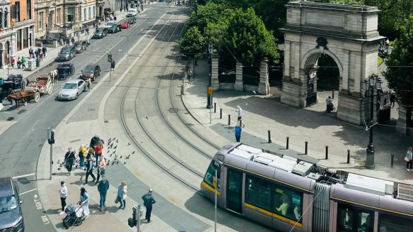 luas-light-rail-in-dublin-ireland