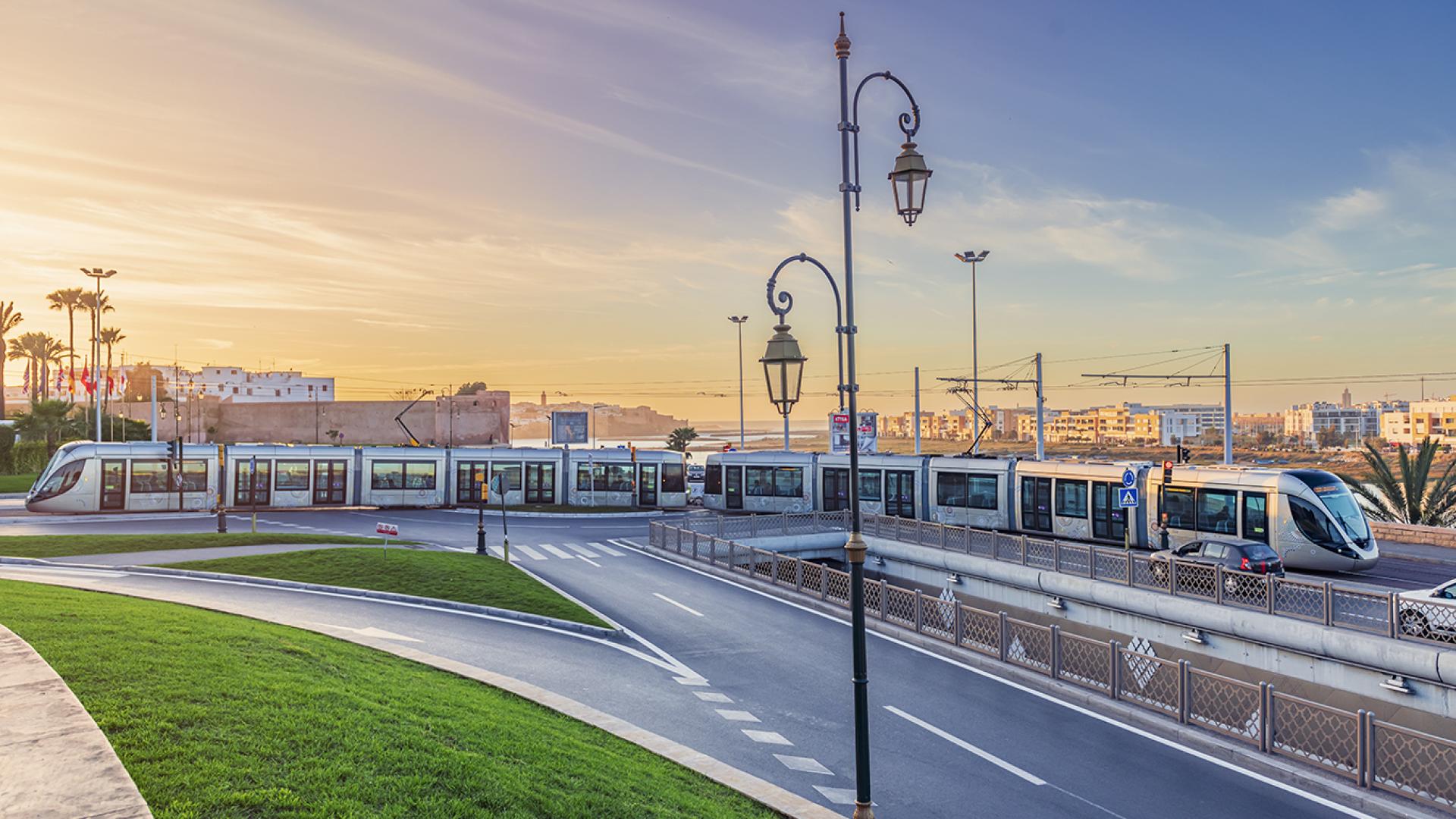 Tramway Rabat Salé Maroc - Rabat Salé Light Rail Morocco (1)