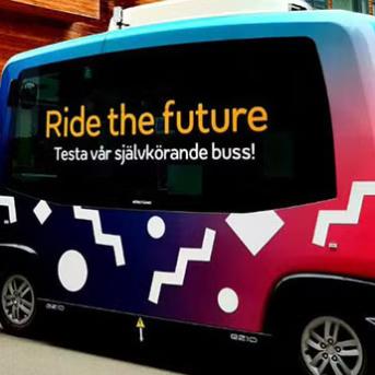 Véhicule autonome-transdev suède