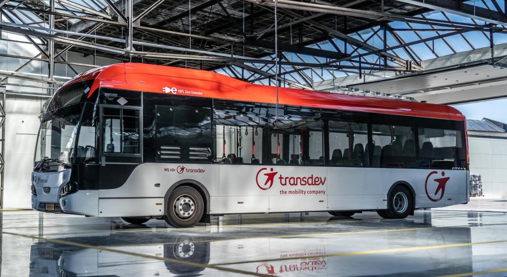 Netherlands - Hilversum - Electric bus - depot - workshop