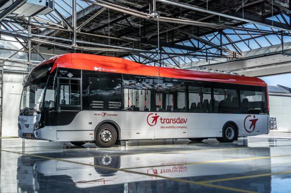 Netherlands - Hilversum - Electric bus - depot - workshop