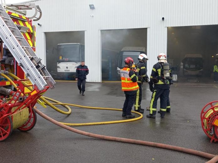 Exercice incendie de grande ampleur à Nantes