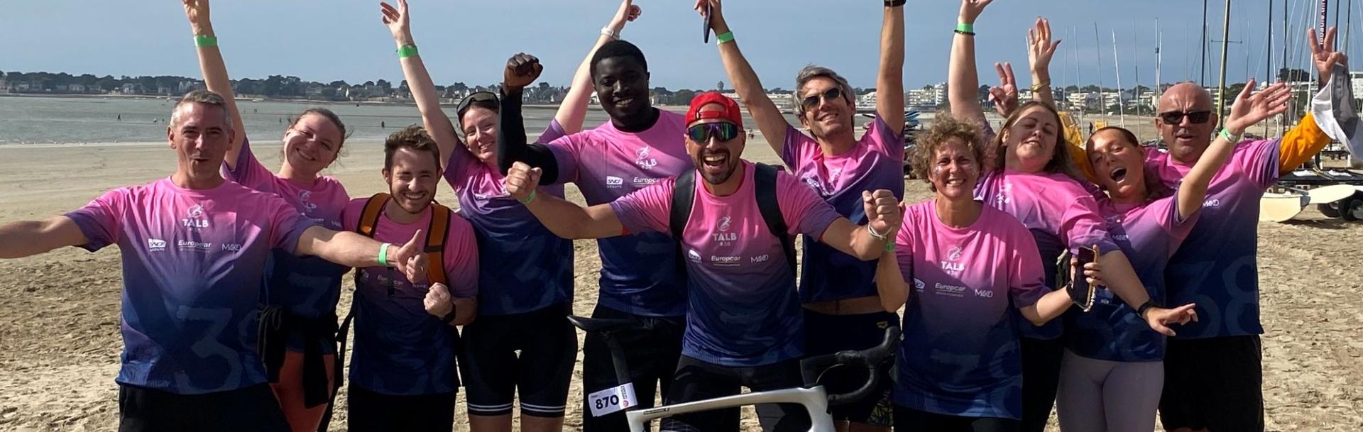 FFTRI lors du triathlon de La Baule