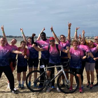 FFTRI lors du triathlon de La Baule