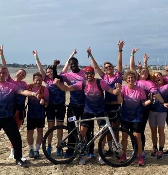 FFTRI lors du triathlon de La Baule