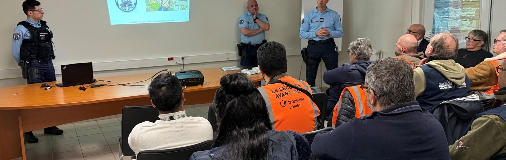 Sécurité des transports : Transdev mobilisé aux côtés de la Région Centre-Val de Loire dans le Loiret - mars 2025
