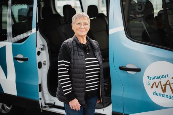 Véhicule Transport à la demande Réseau MAT