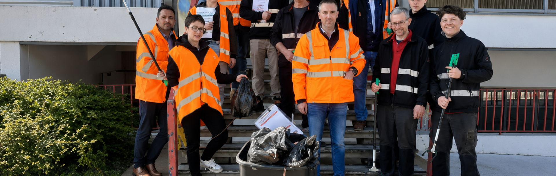 Challenge propreté : les équipes de Transdev STAO 53 mobilisées pour un cadre de travail durable