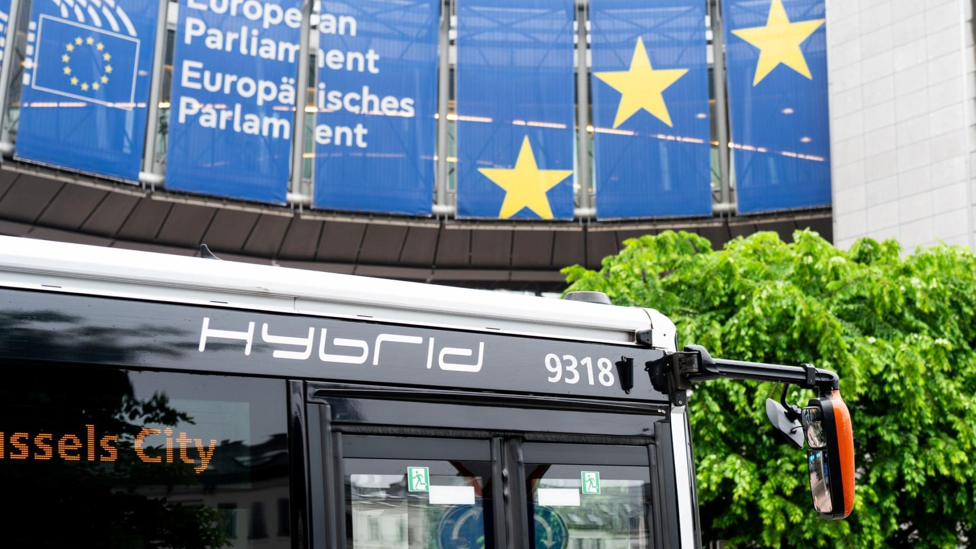 European parliament in Brussels