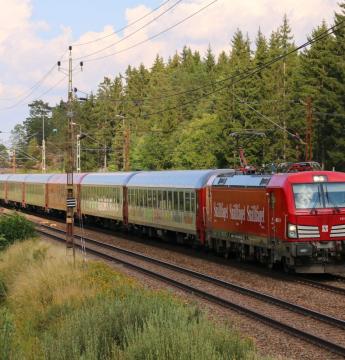 Train Snälltåget Malmö - Oslo