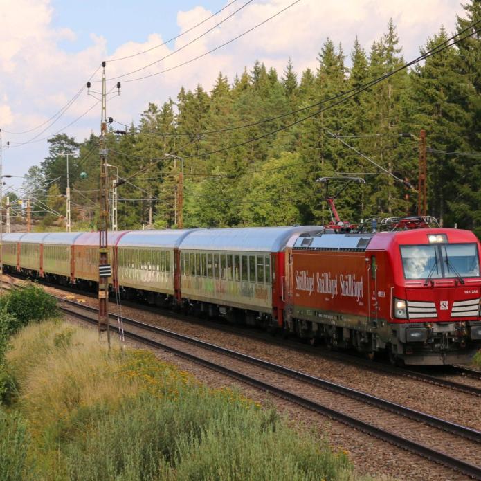 Train Snälltåget Malmö - Oslo