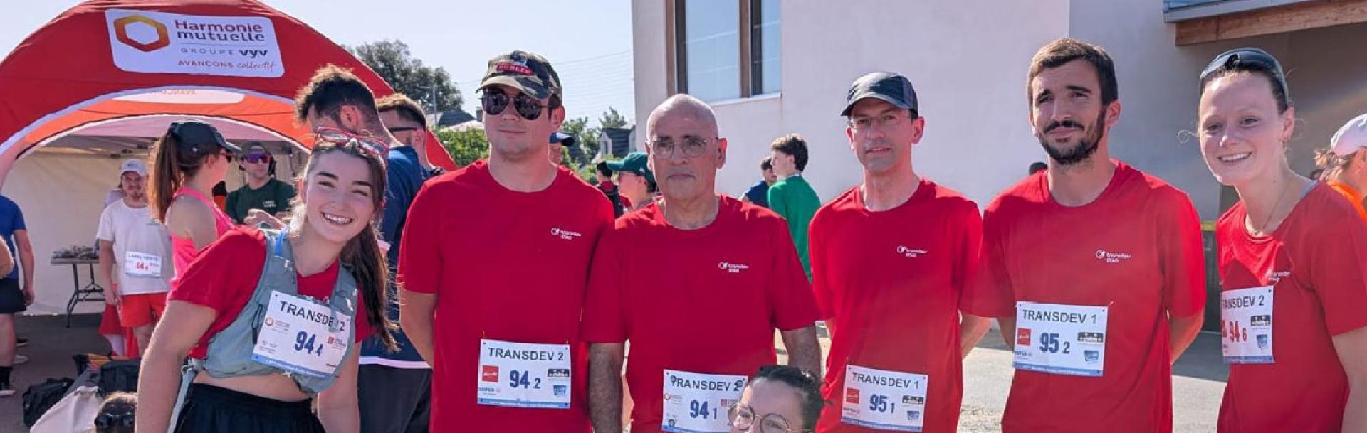 Transdev au marathon inter-entreprise des Ponts-de-Cé (49) - juin 2026