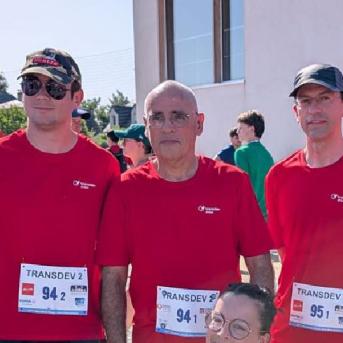 Transdev au marathon inter-entreprise des Ponts-de-Cé (49) - juin 2026