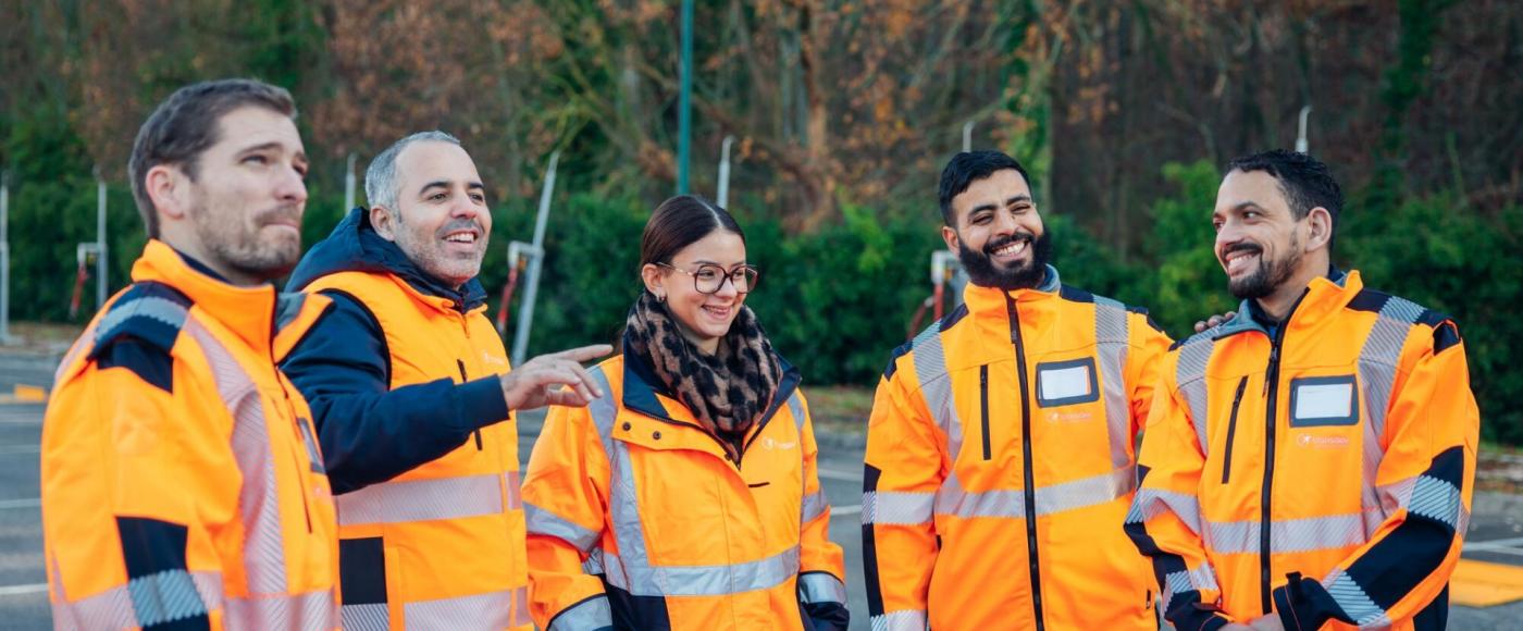 Five employees in France
