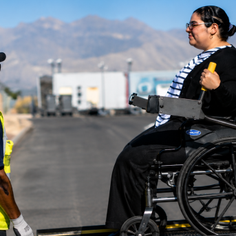 Las Vegas: a five-year paratransit contract