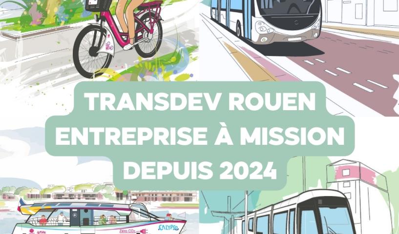 Transdev Rouen entreprise à mission depuis 2024